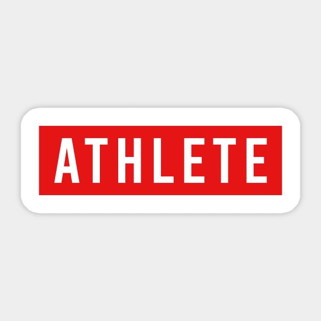 ATHLETE Sticker by Saytee1